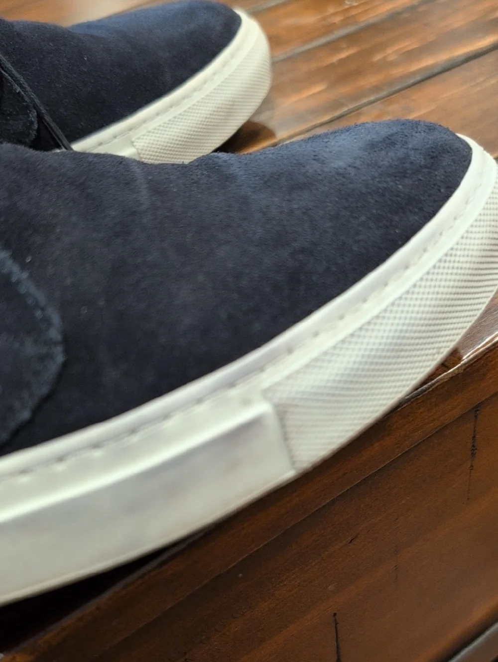To Boot New York navy Suede Chukka Boot Sneaker Argento Woodrow